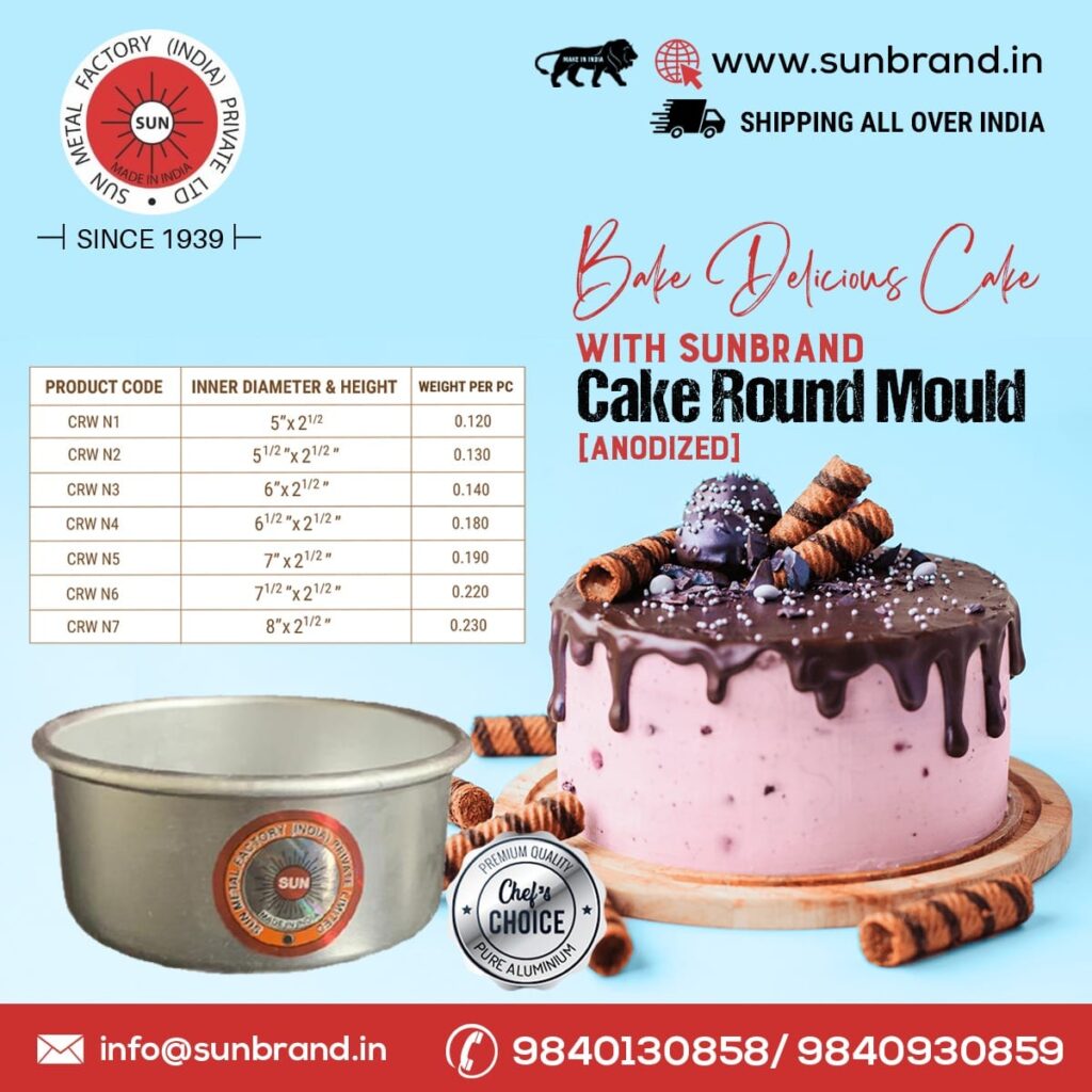 Aluminum Cake mould