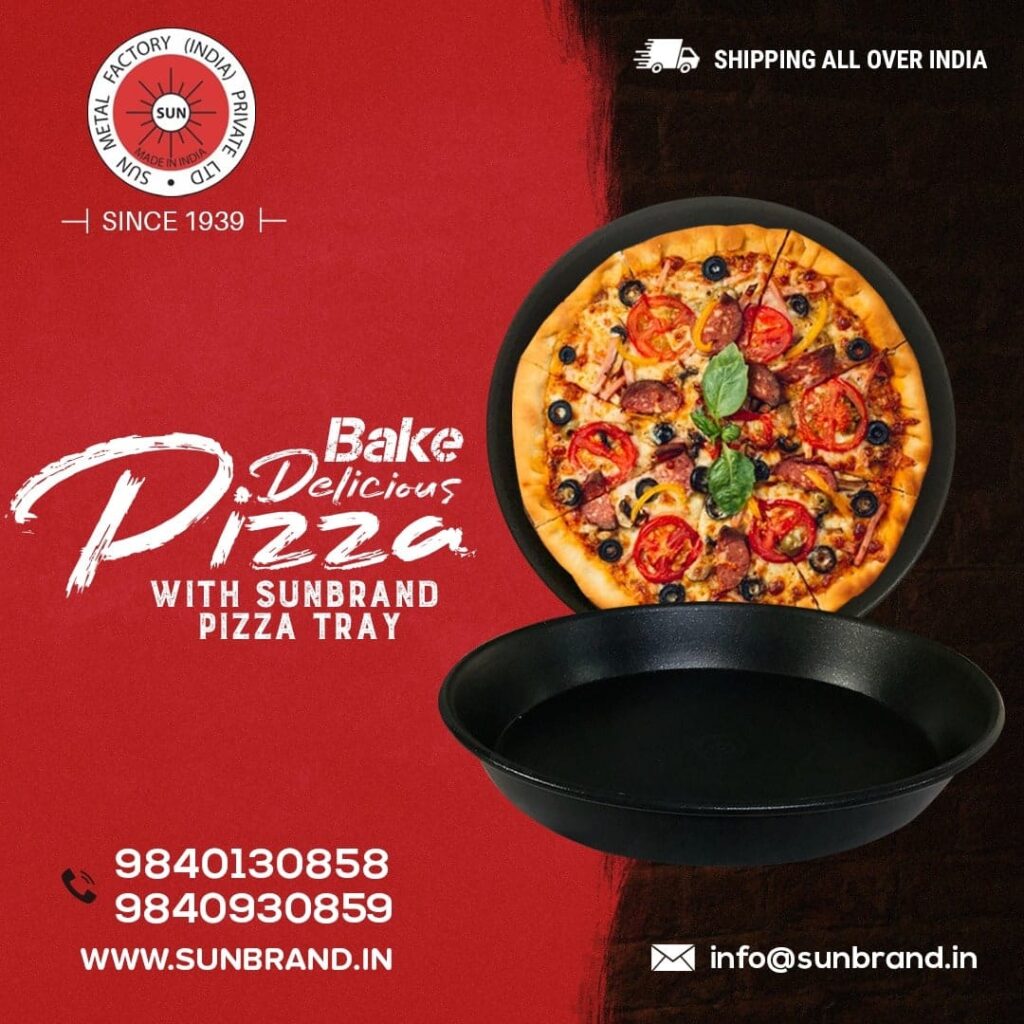 anodized pizza tray
