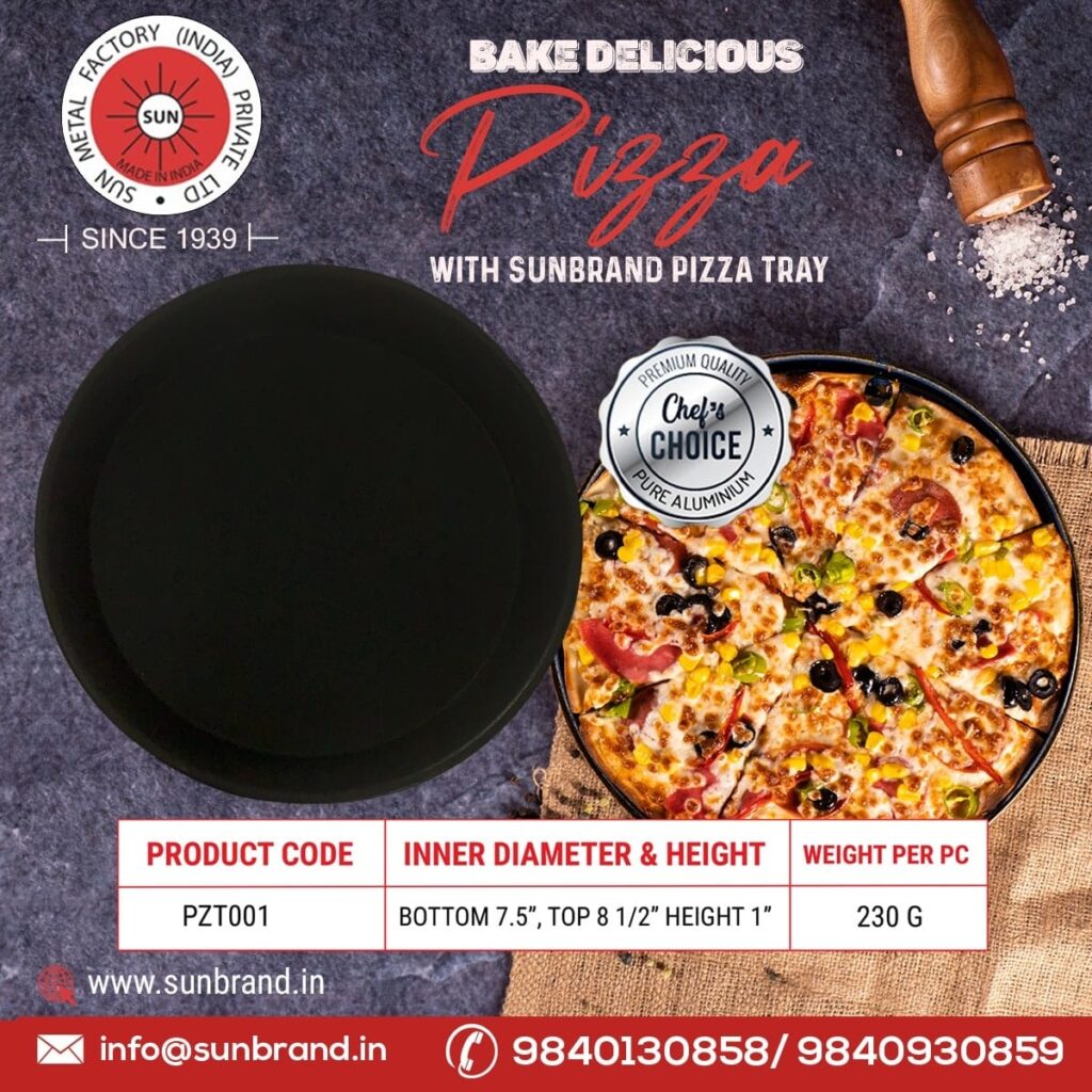 anodized pizza tray