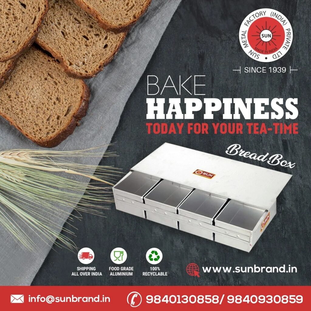 aluminum bread pan'