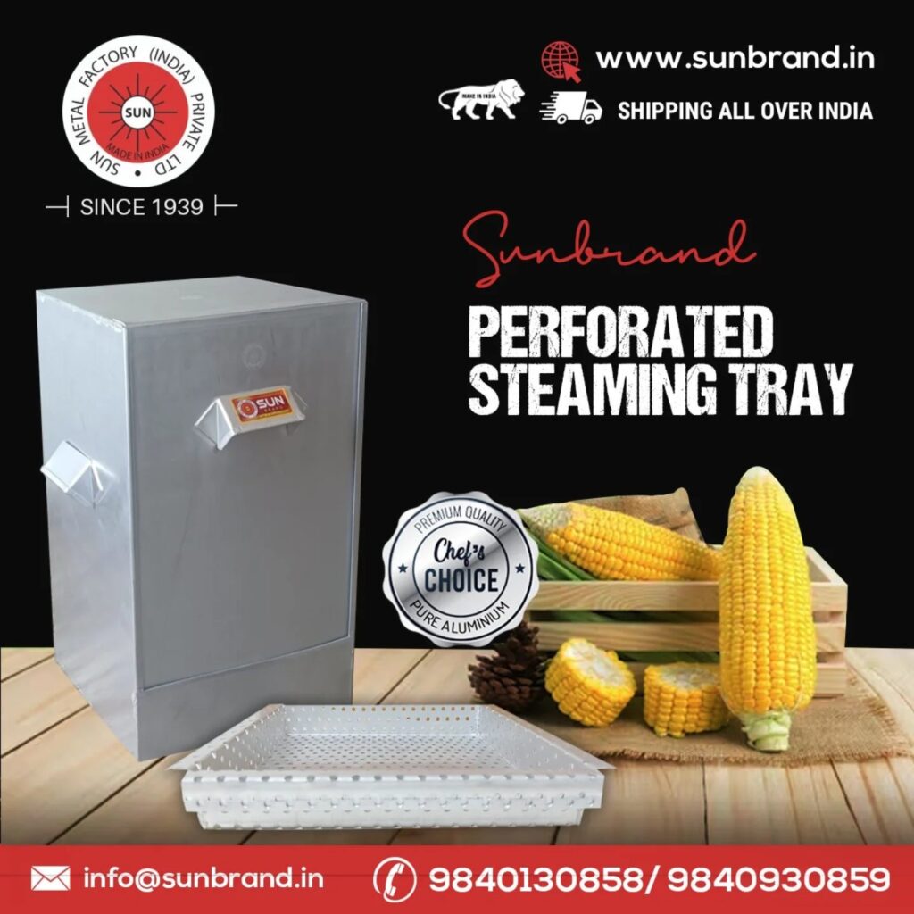 steaming tray
