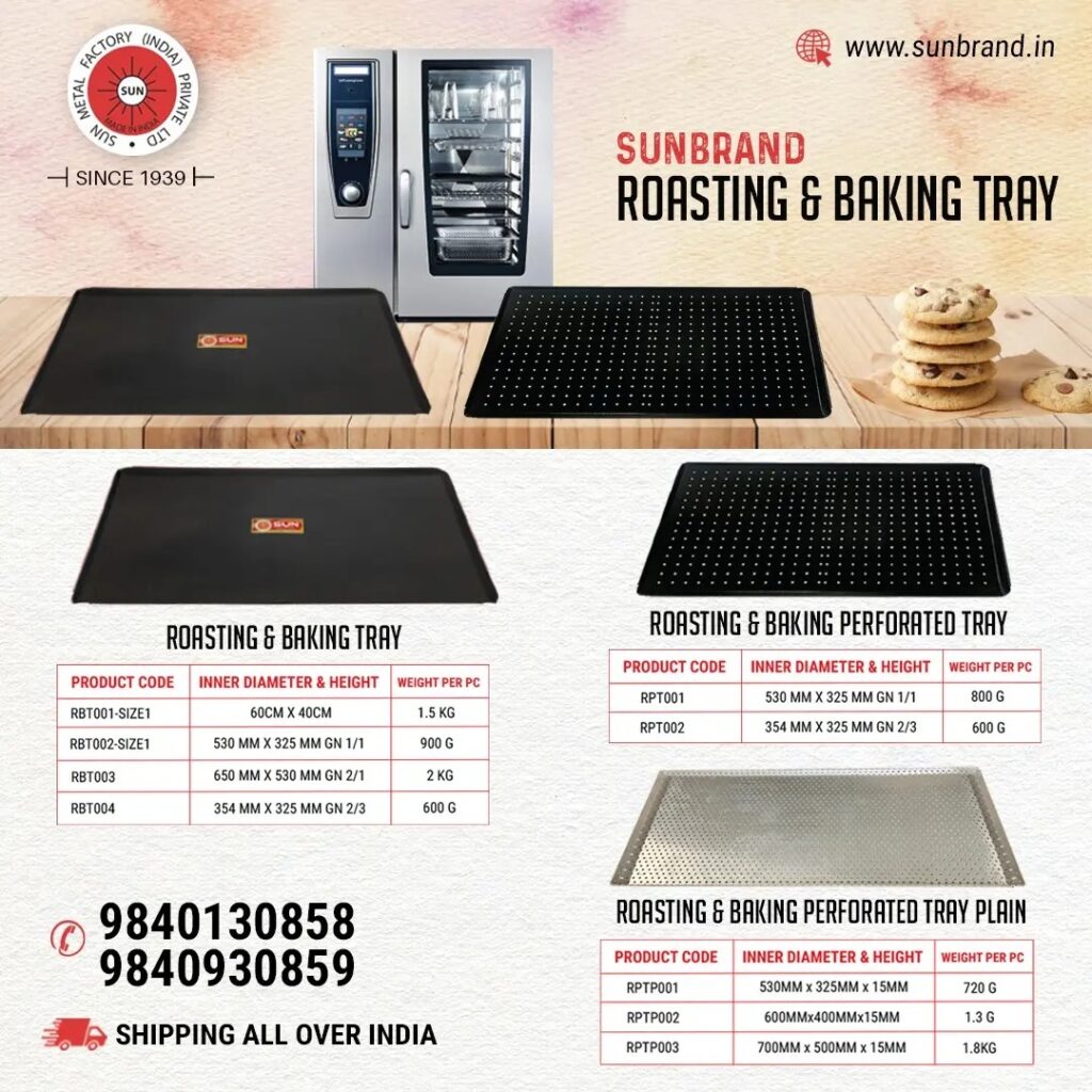 roasting and baking tray