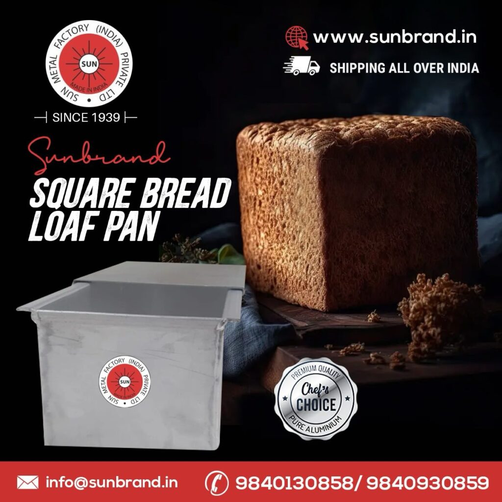 Square Bread loaf pan