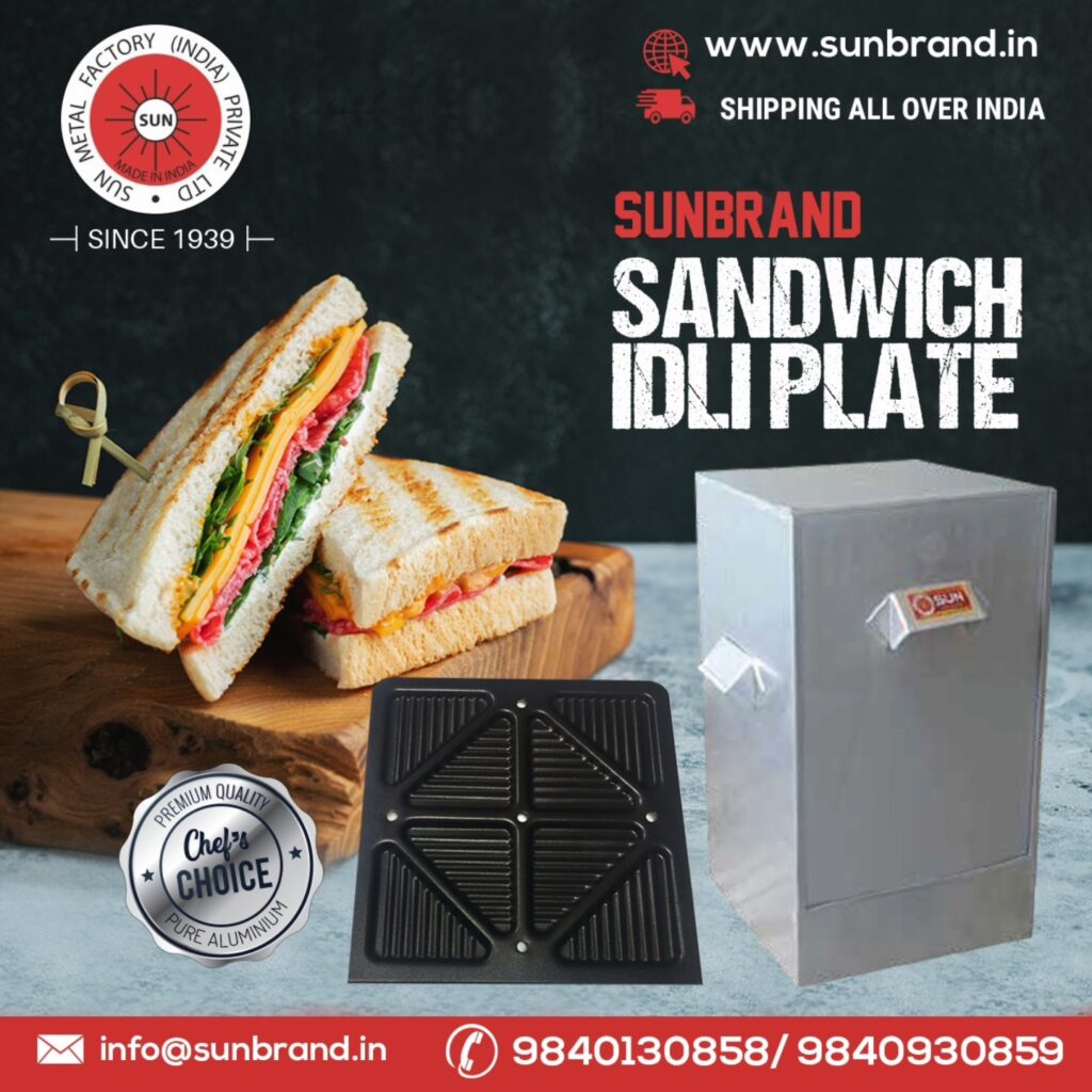 sunbrand sandwich idli plate